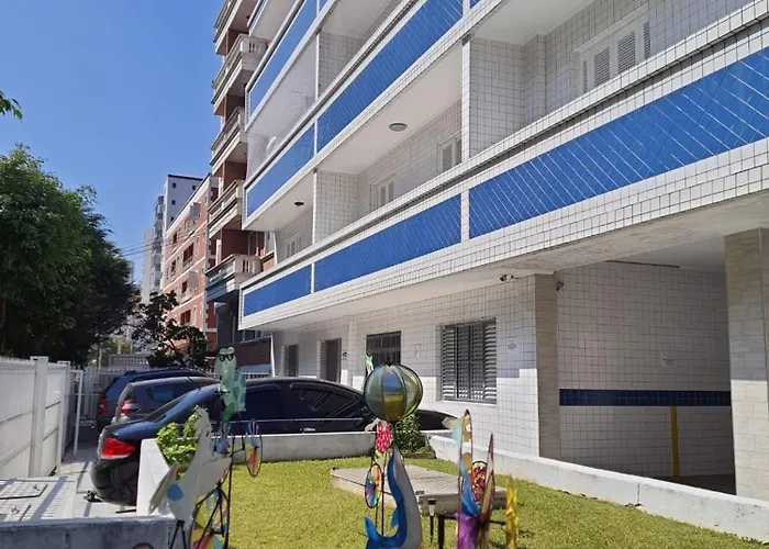 304 Tupi Vista Mar II - Tupi - 15 Metros Da Praia - 2 Dormitorios - Wi Fi E Acomoda Ate 8 Pessoas - Estacionamento Gratuito Ap.304