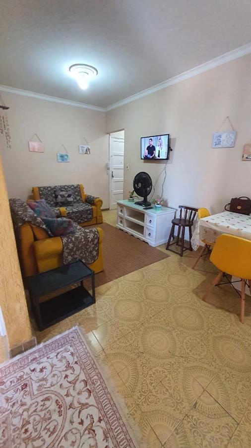 Tupi Vista Mar Ii: Beachfront With Wi-fi And Parking Apartment Praia Grande (Santos)
