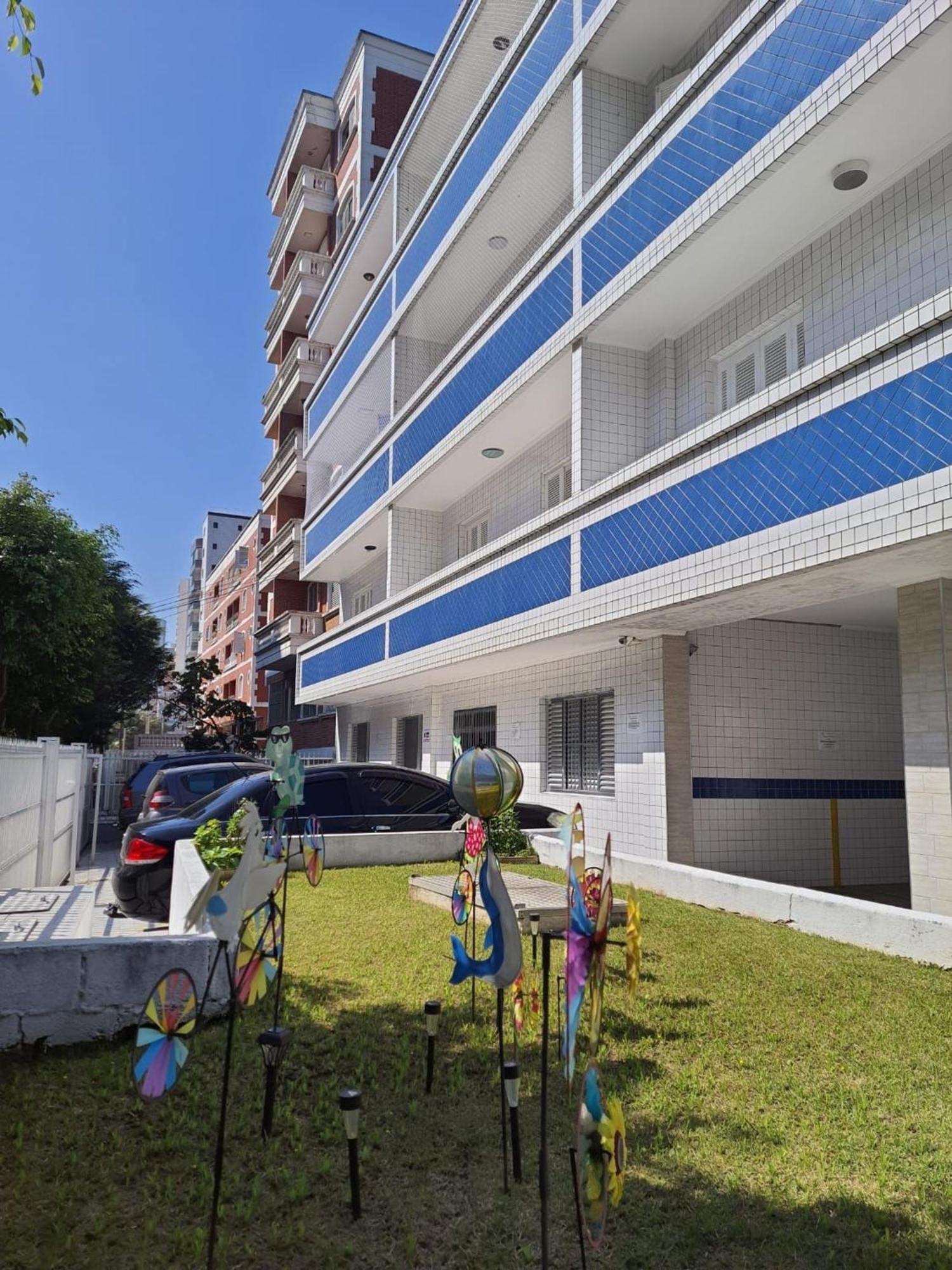 Tupi Vista Mar Ii: Beachfront With Wi-fi And Parking Praia Grande (Santos)